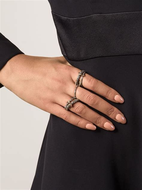 farfetch designer rings